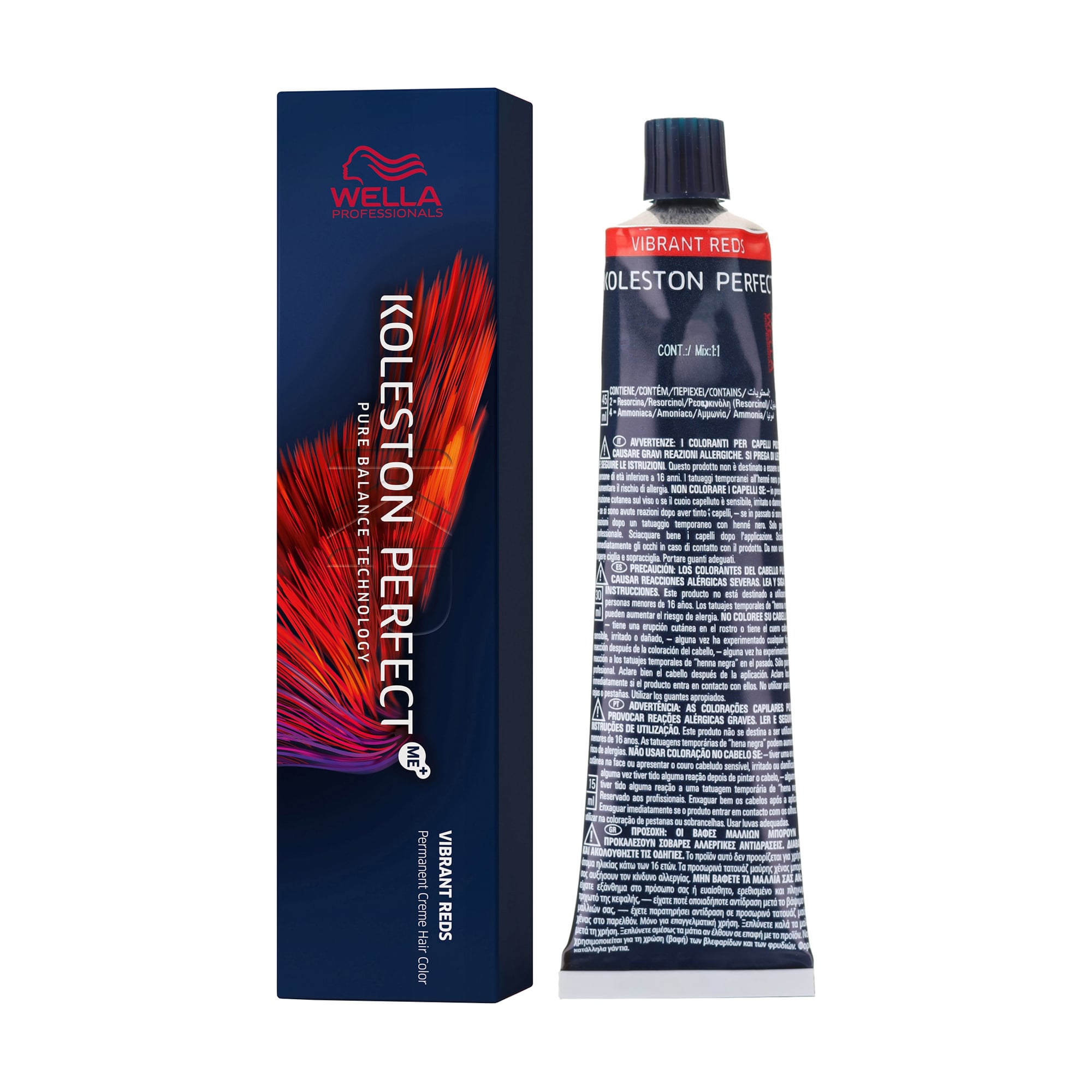 Уцінка! Стійка крем-фарба для волосся Wella Professionals Koleston Perfect Vibrant Reds, 5/41, 60 мл